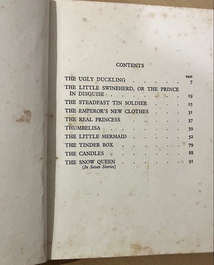 No.456希少 古書 洋書 絵本 アンティーク アンデルセン　童話　児童書