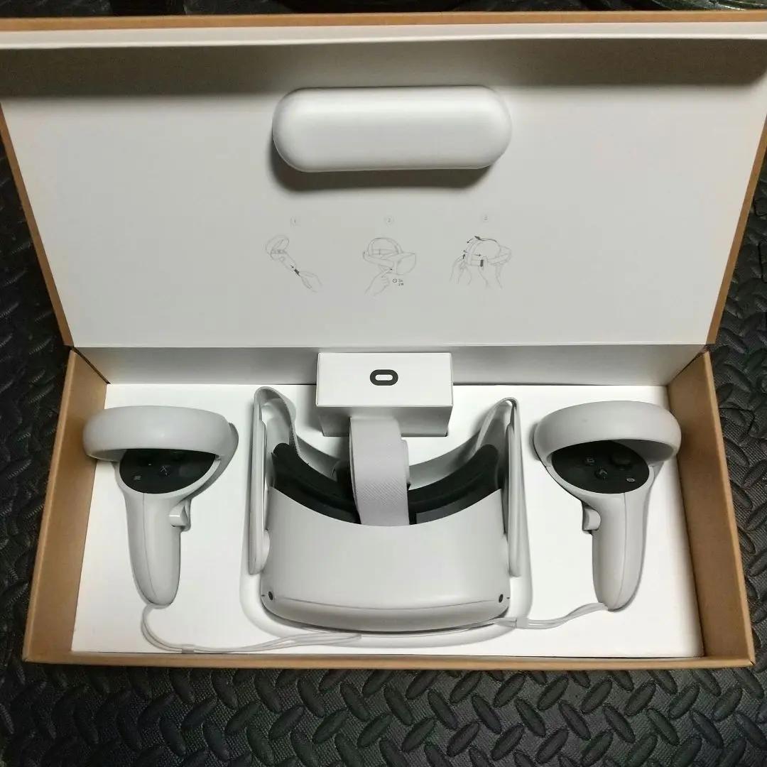  Quest 2 ＋ヘッドストラップ+リンクケーブル+フェイスカバー