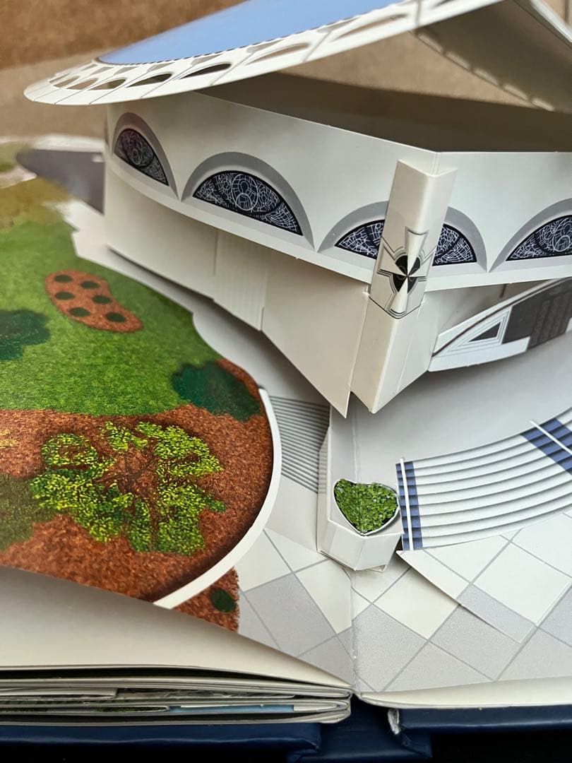 洋書　フランクロイドライト　立体書籍　ポップアップブック　建築作品集