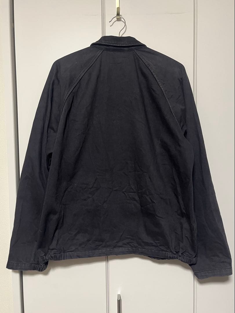 ジャケット・アウター Supreme Snap Front Twill Jacket Black M
