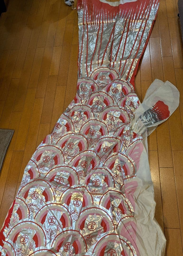 【大型　鯉のぼり】４匹＋吹流し（おまけ）