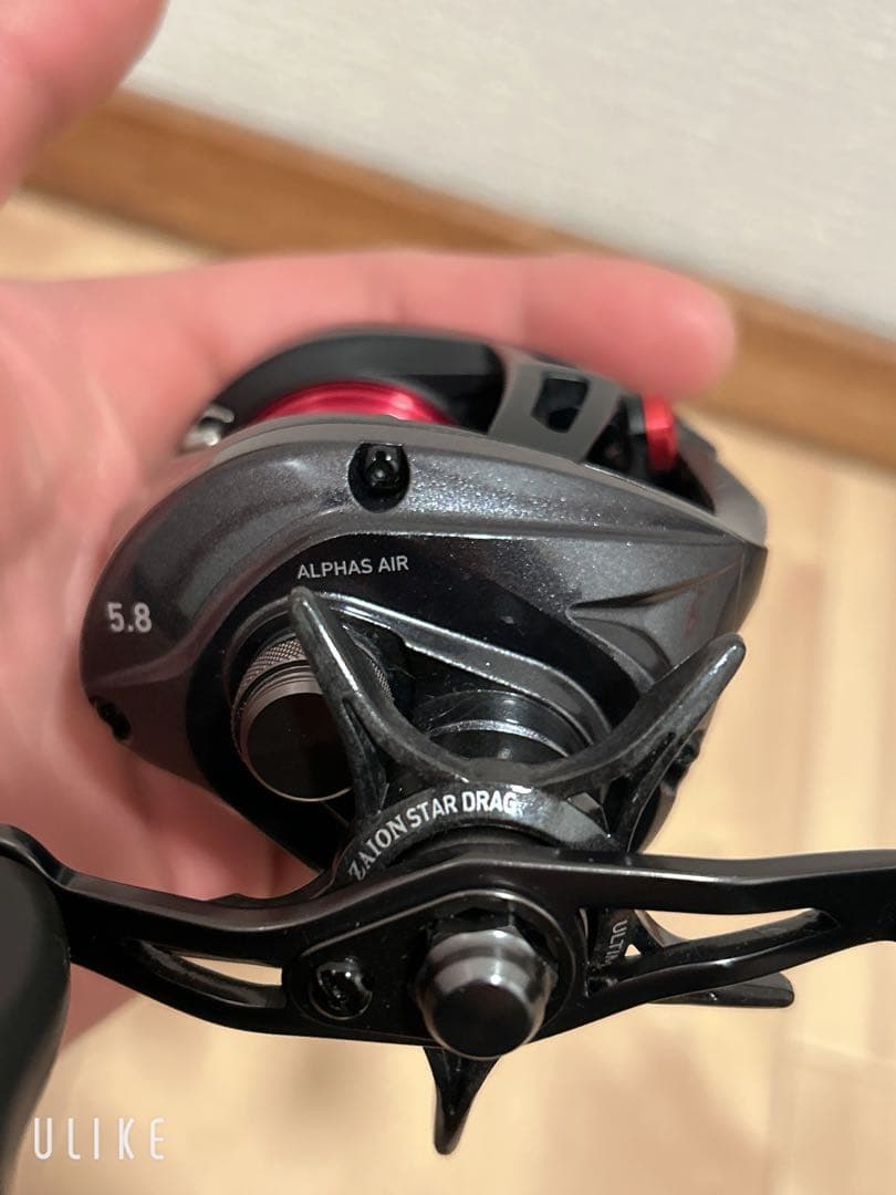 ダイワ アルファス AIR 5.8R ベイトリール リール 使用回数1釣行 美品