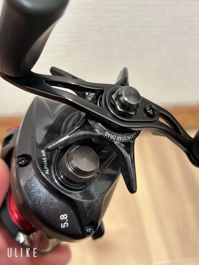 ダイワ アルファス AIR 5.8R ベイトリール リール 使用回数1釣行 美品