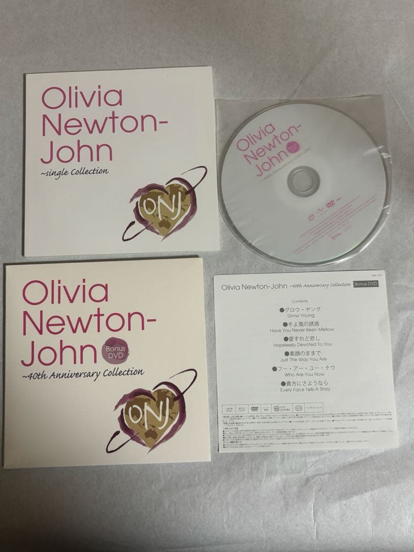 オリビア・ニュートン・ジョン~40周年記念コレクション(DVD付)