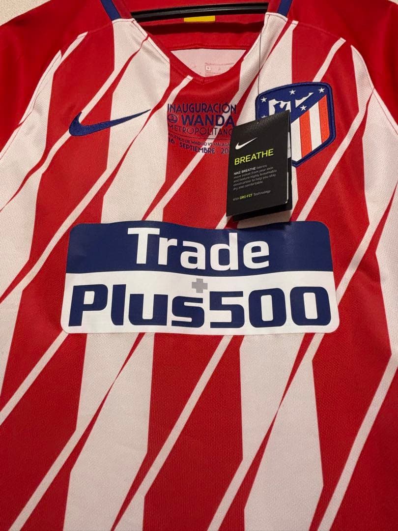 新品タグ付 17-18 アトレティコ サウール ワンダ柿落とし仕様 S