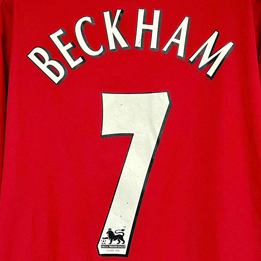 【当時物】02/03 マンチェスター・U ♯7 ベッカム【Mサイズ】ホーム