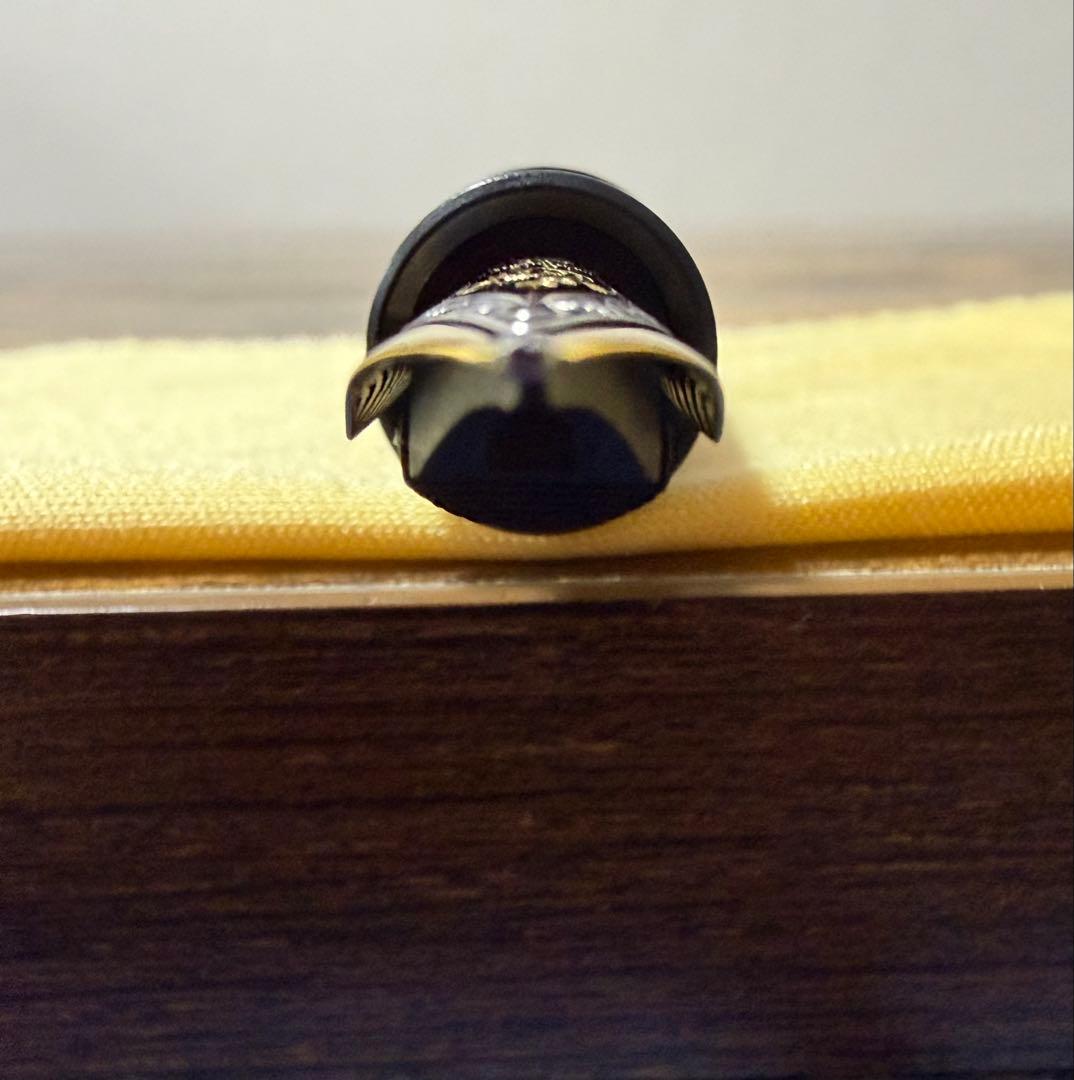 未使用に近い　149　18K ゴールド　三帯　デュマ型ペン芯　万年筆　B