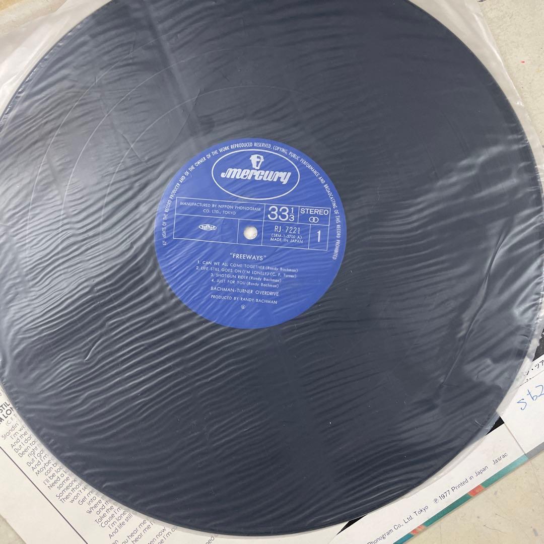 BACHMAN-TURNER OVERDRIVE / FREEWAYS美品LP