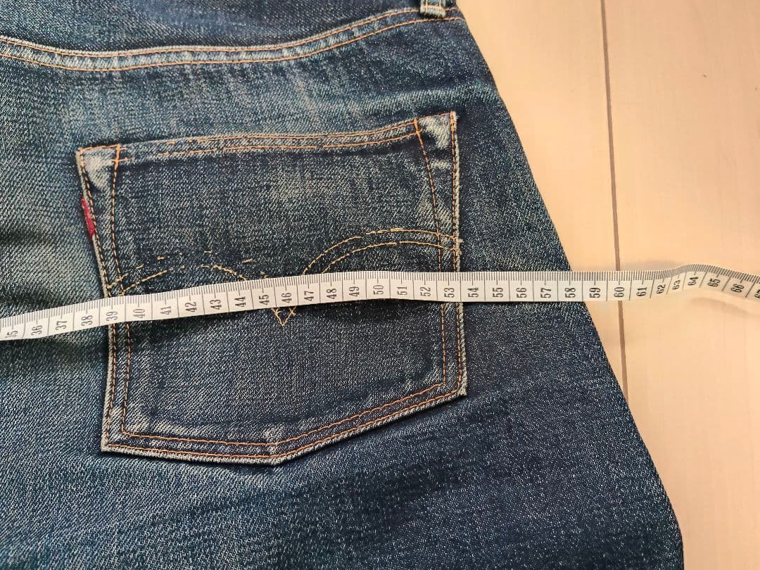 55年復刻/W36 リーバイス 501XX ビッグE 赤耳 55501