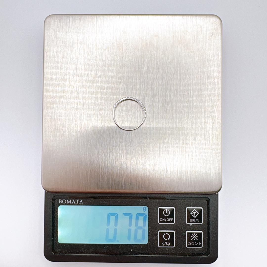 ★*★様 【K10WG】ホワイトゴールド ダイヤ0.20ctハーフエタニティリン