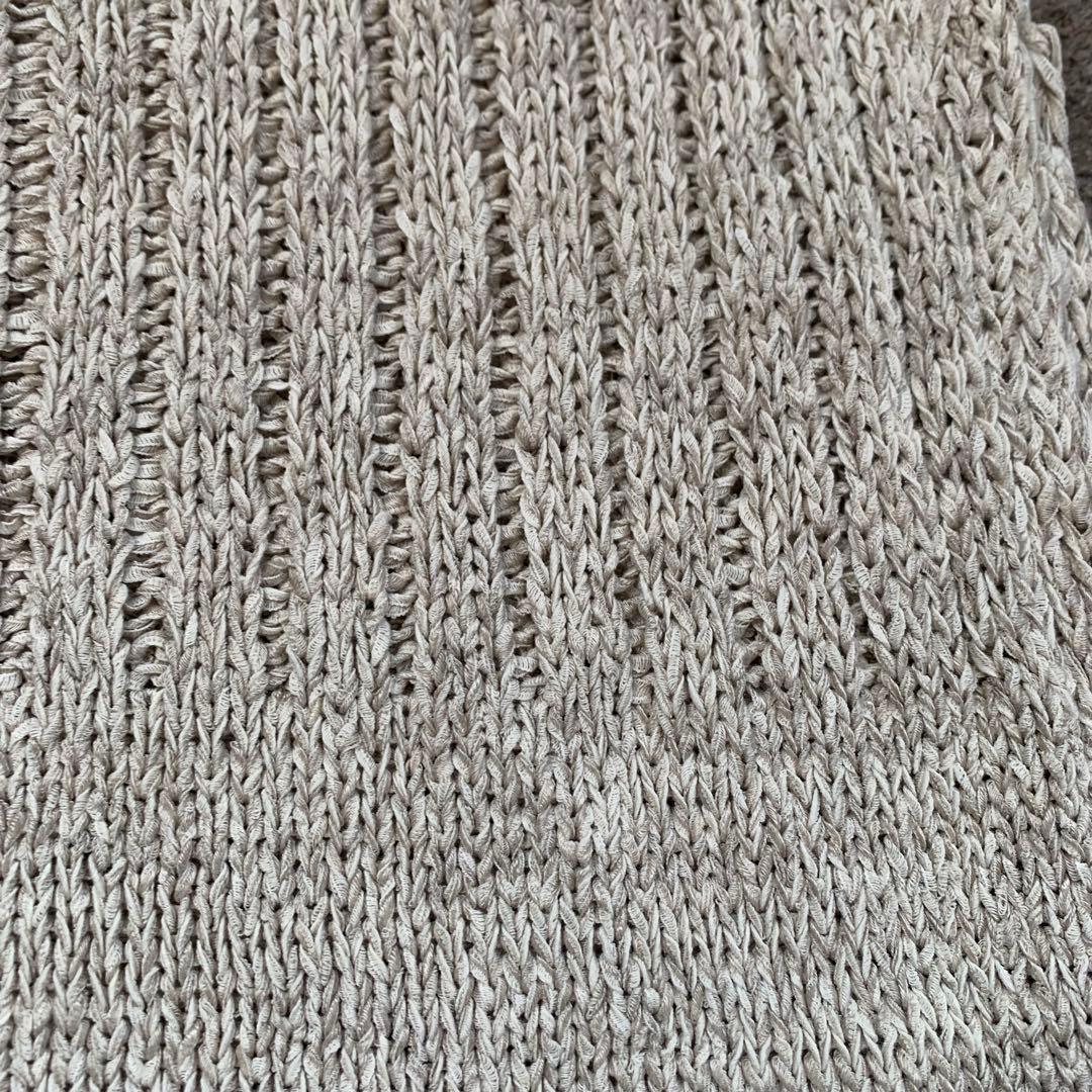 YUKI 　GALERIE VIE 定価3万　ラッセルテープ ボートネック