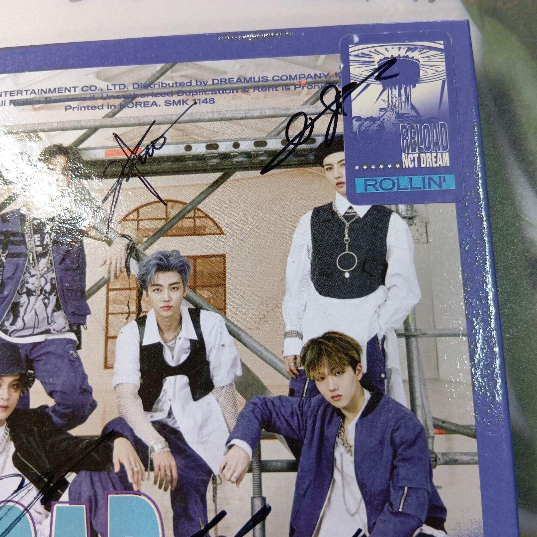 NCTDREAM　プロモアルバム　非売品　サイン入り　RELOAD②