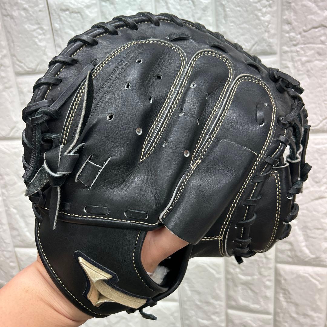 【美品】野球 グローブ 軟式 少年野球 ミズノ キャッチャーミット