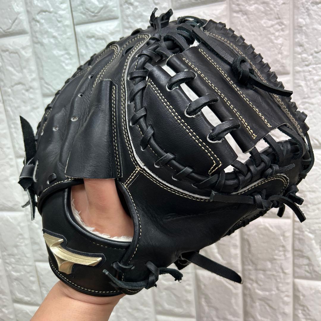 【美品】野球 グローブ 軟式 少年野球 ミズノ キャッチャーミット