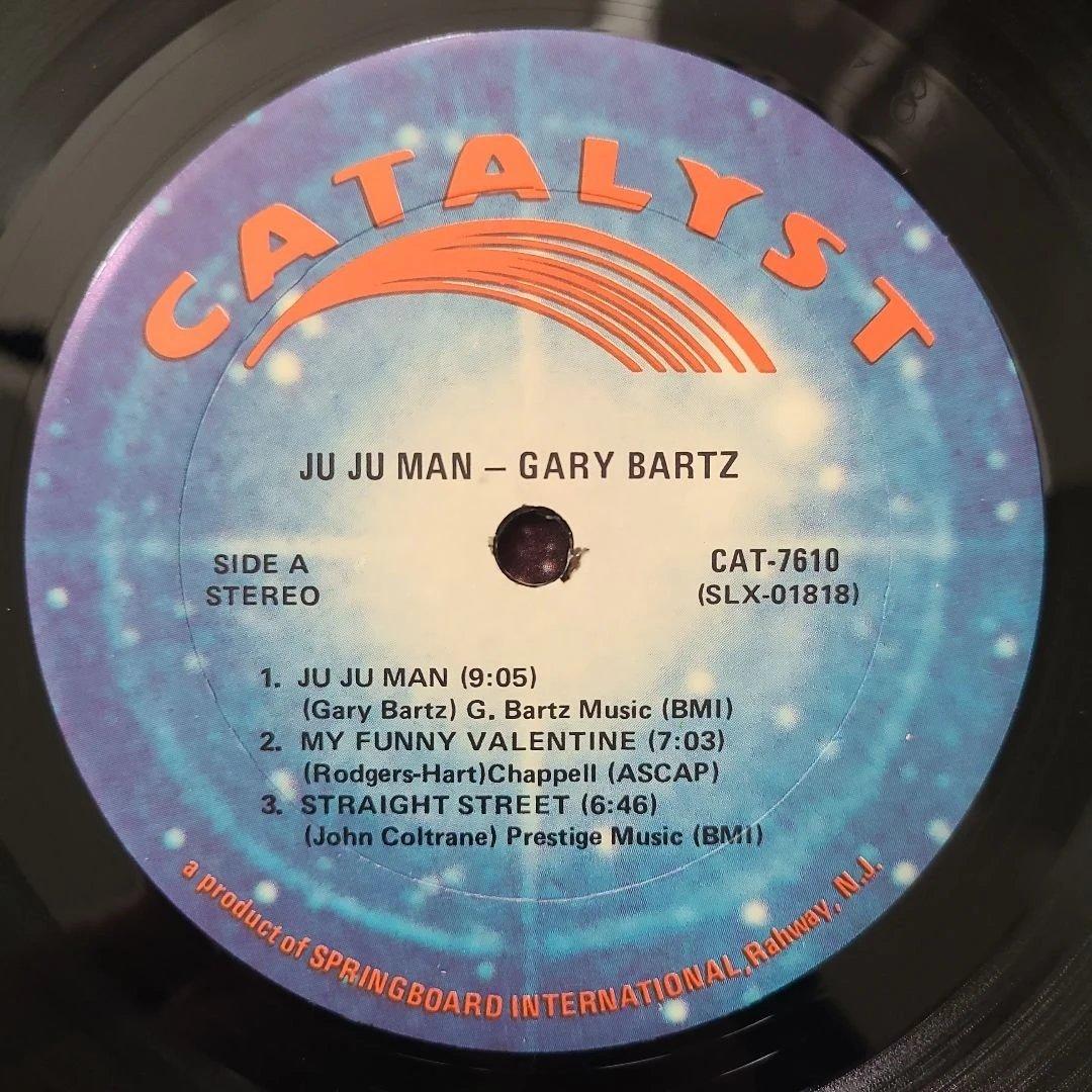 ★ＵＳオリジナル盤★『JU JU MAN』GARY BARTZ