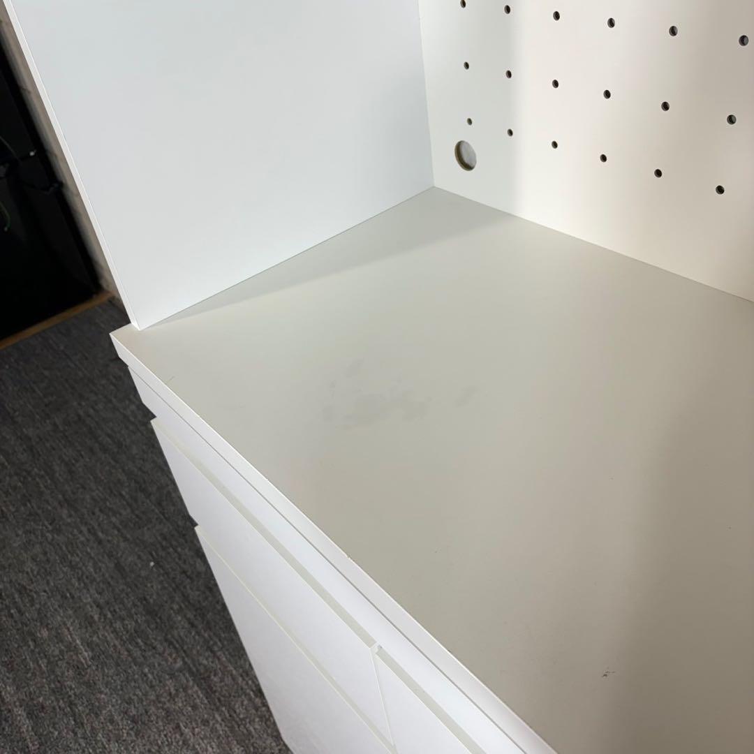 LOWYA ロウヤ カップボード キッチンボード 幅120 収納家具 B127