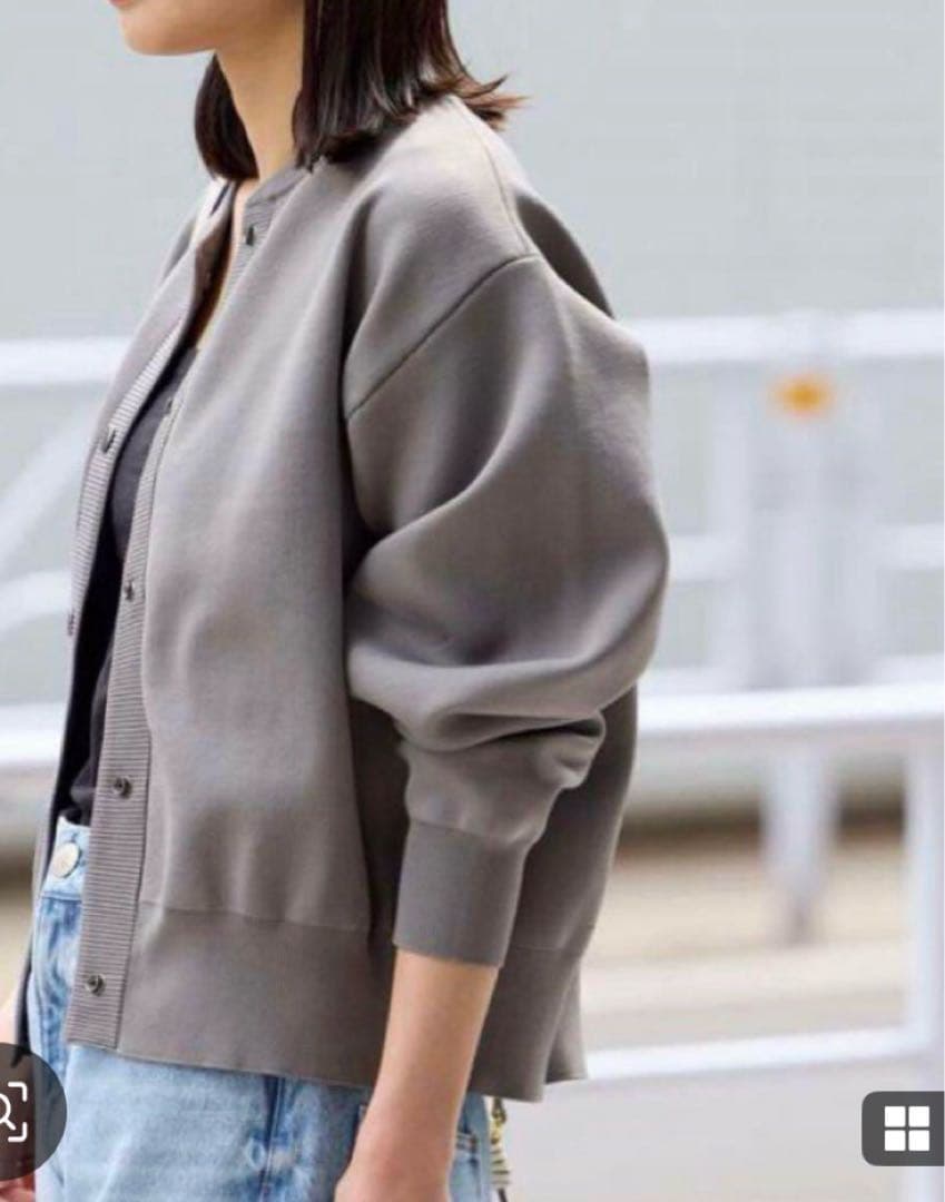 JOURNAL STANDARD ウォッシャブルバ ナナスリーブカーディガン