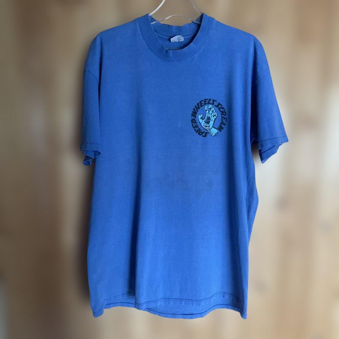 招き猫 当時物 サンタクルーズ スクリーミングハンド Tシャツ