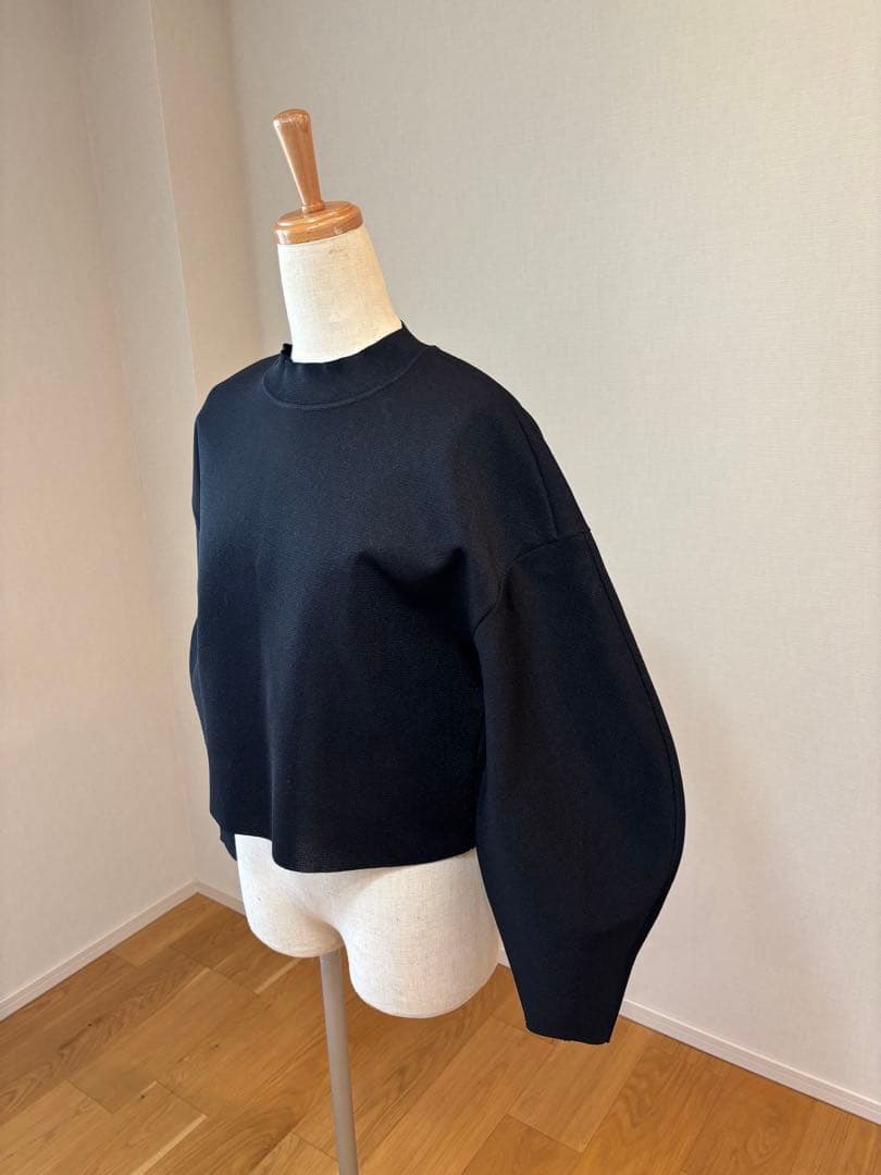 【美品】Mame Kurogouchi デザイントップス/ブラック2