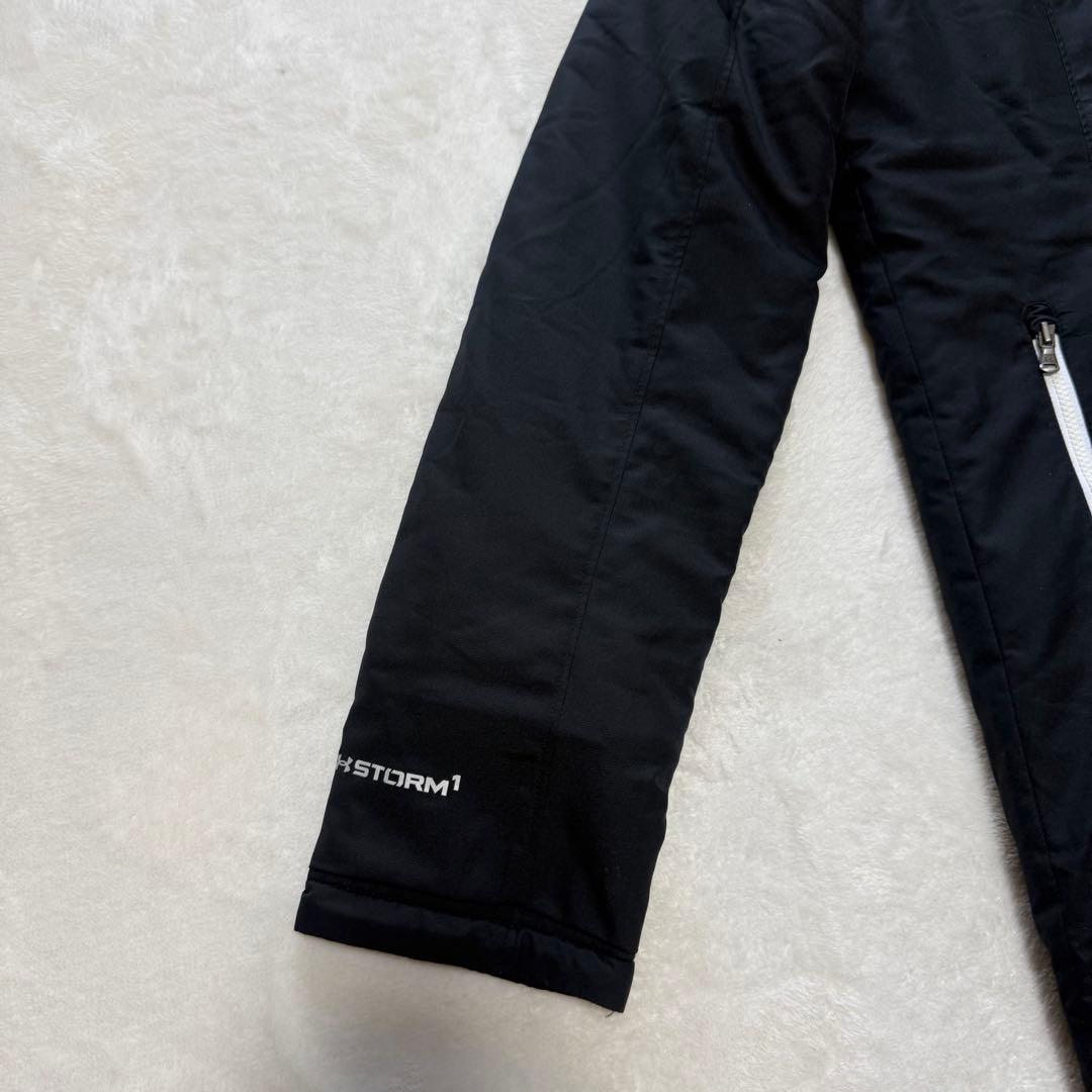 【極美品】アンダーアーマー　ベンチコート　レディース　フード　ロングコート　SM