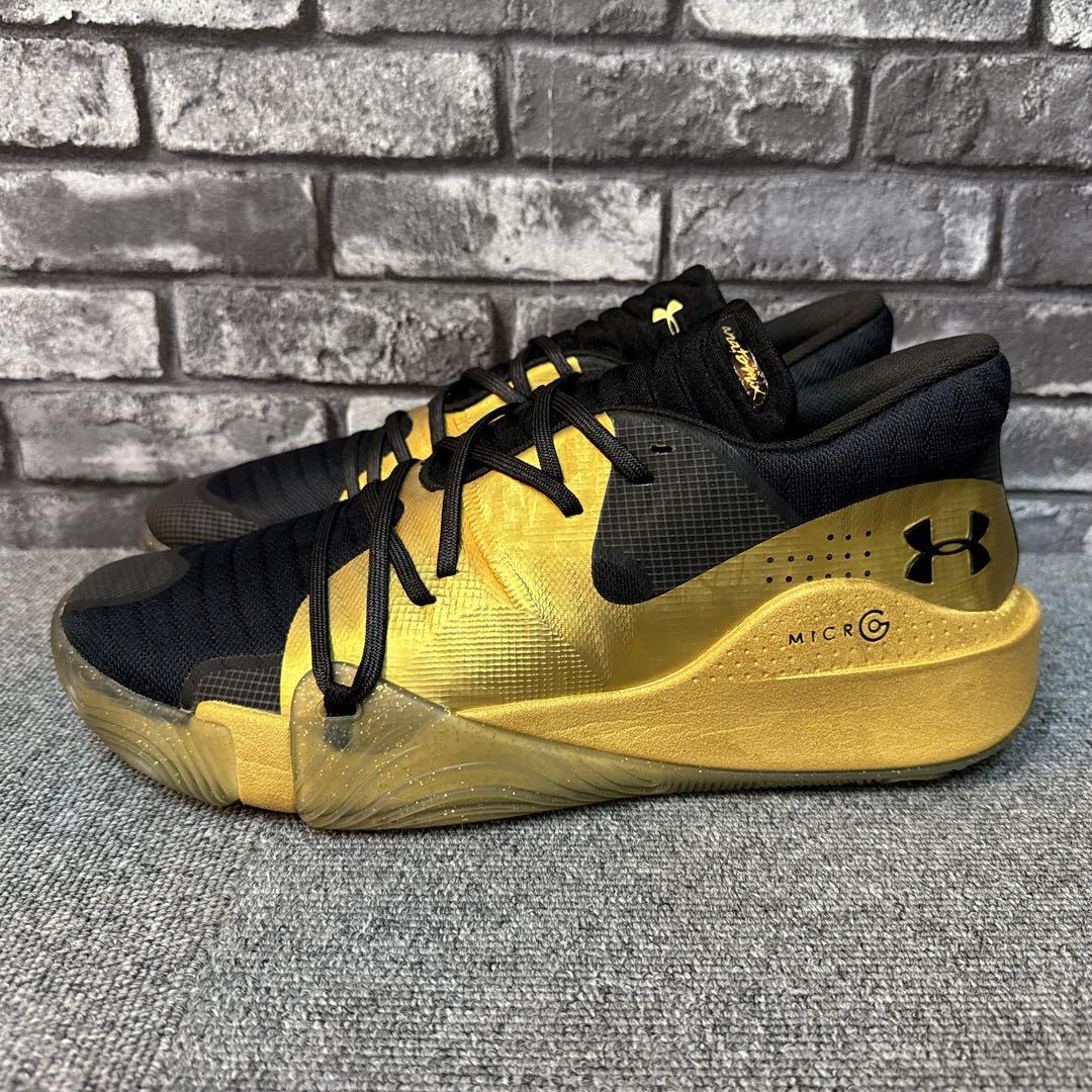 アンダーアーマー スポーン アナトミックス ロー 黒金 31