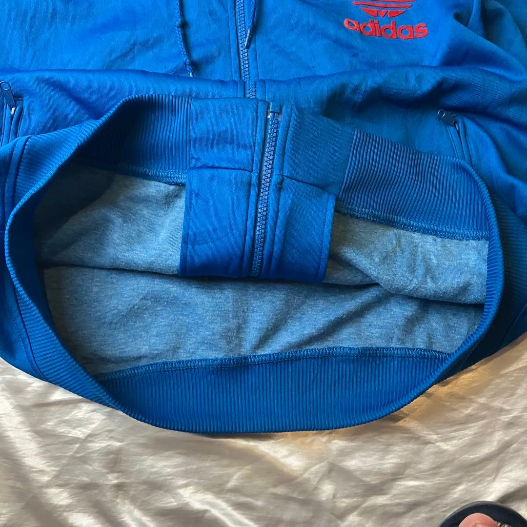 ファイヤーバード　アディダス　adidas フード付きジャケット Lサイズ