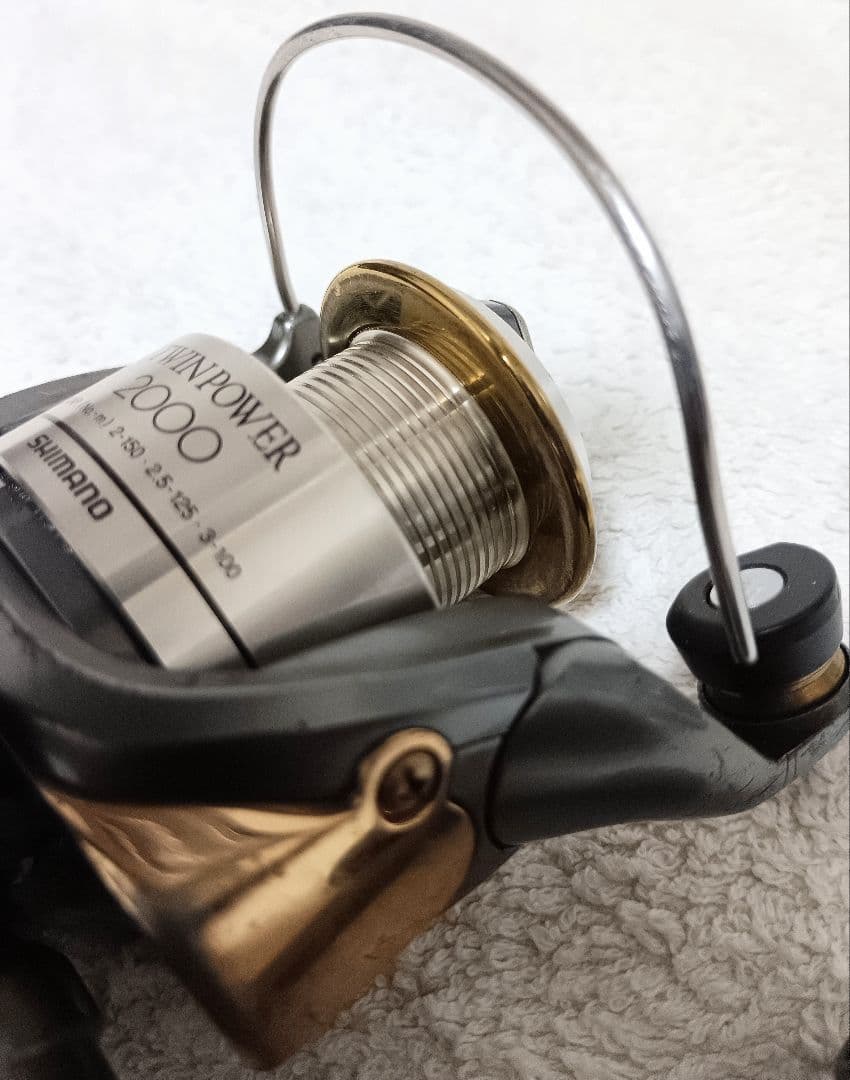 シマノ98ツインパワー2000DH！回転スムーズ