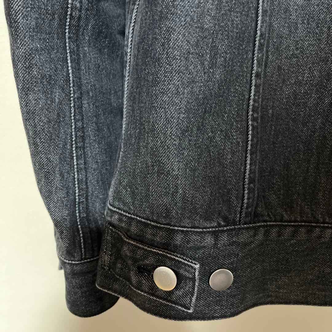 Jeanik（ジーニック）3rdタイプ ウォッシュドブラック デニムジャケット