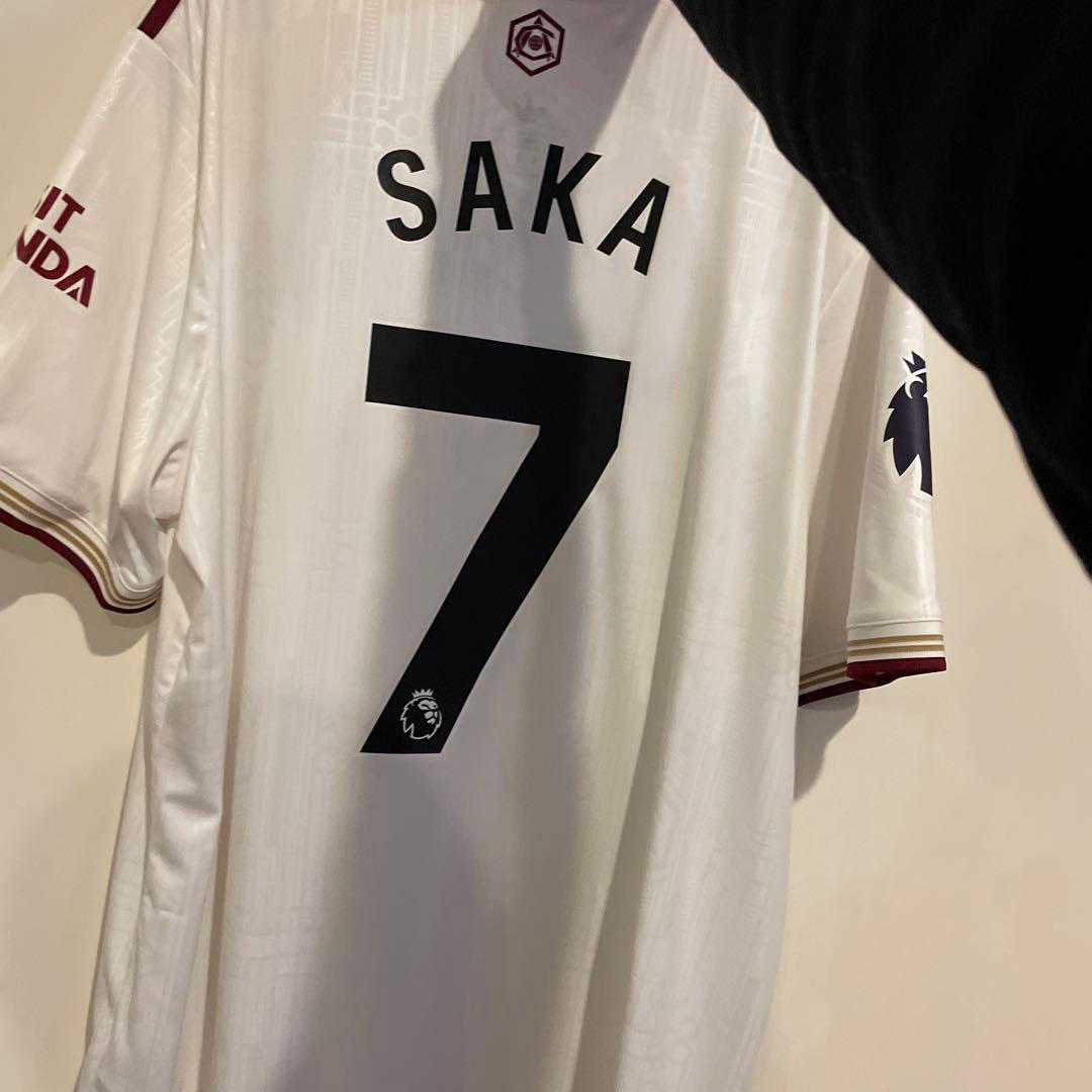 アーセナル SAKA 7 ホワイトシャツ