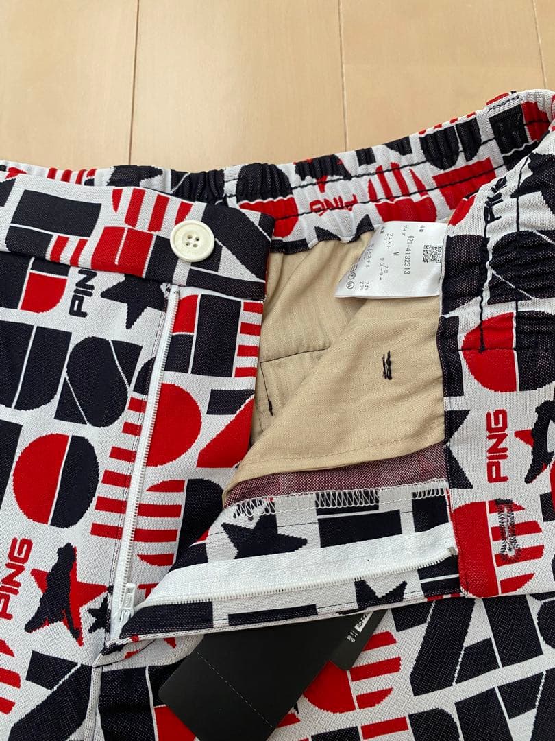 ゴルフウェア　ピン　セットアップ　M