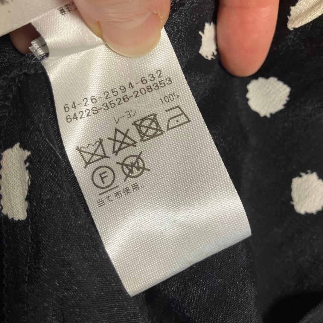 新品　Demi-Luxe BEAMS ドット プリントワンピース