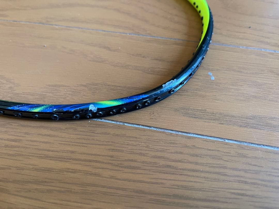 YONEX バドミントンセット ラケット5本、シャトル2種類、