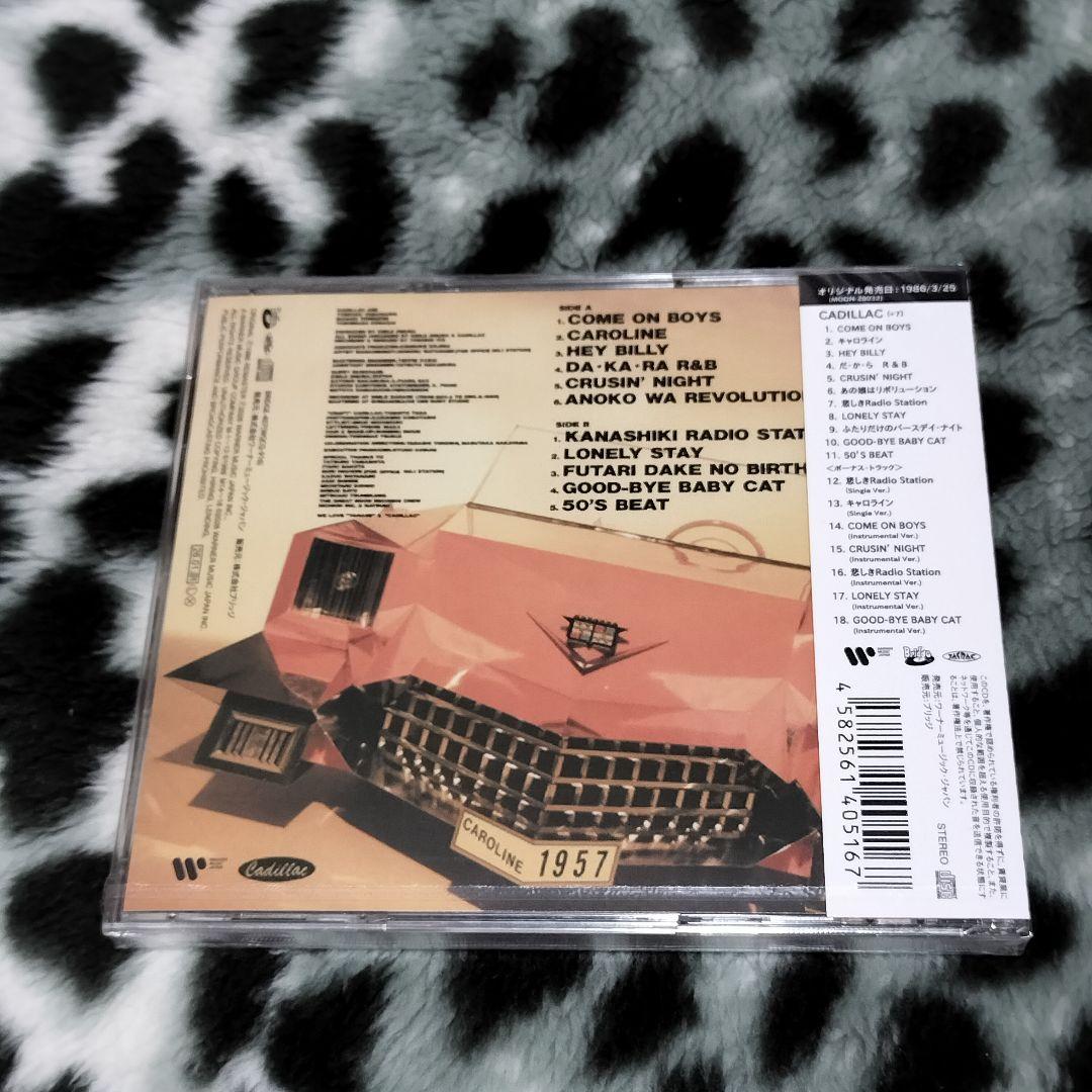 CADILLAC 再発 新品CD5枚 キャディラック ロカビリー クリームソーダ