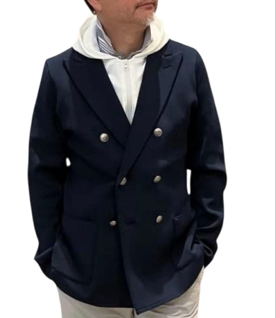 ビームスゴルフ テーラード ジャケット ダブル ストレッチ メンズL