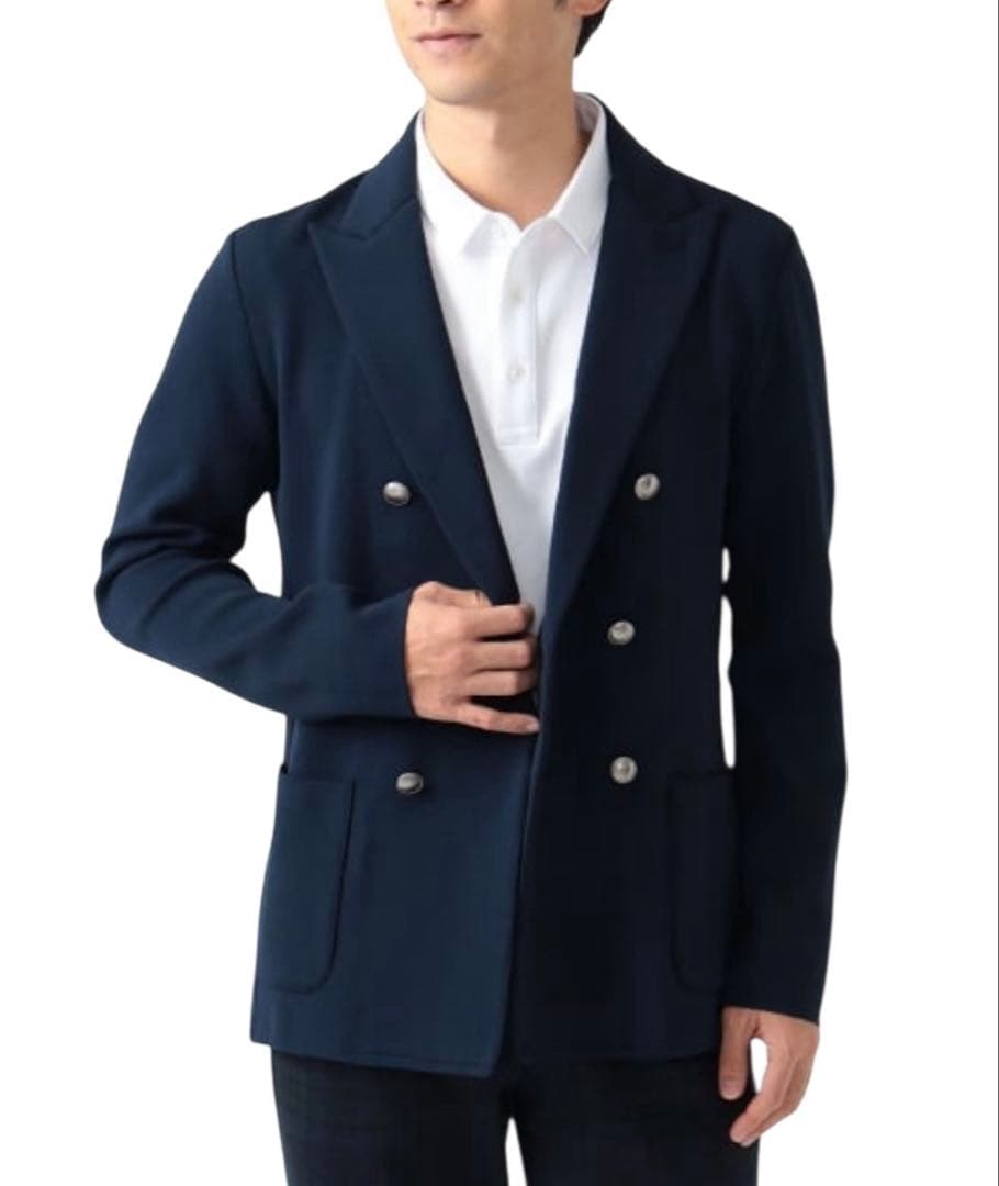 ビームスゴルフ テーラード ジャケット ダブル ストレッチ メンズL