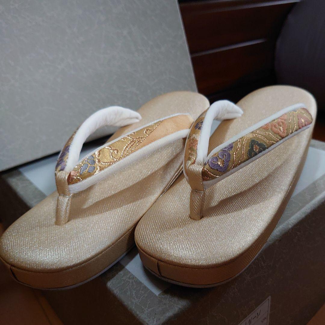 沙織 和装バックと草履Mサイズ