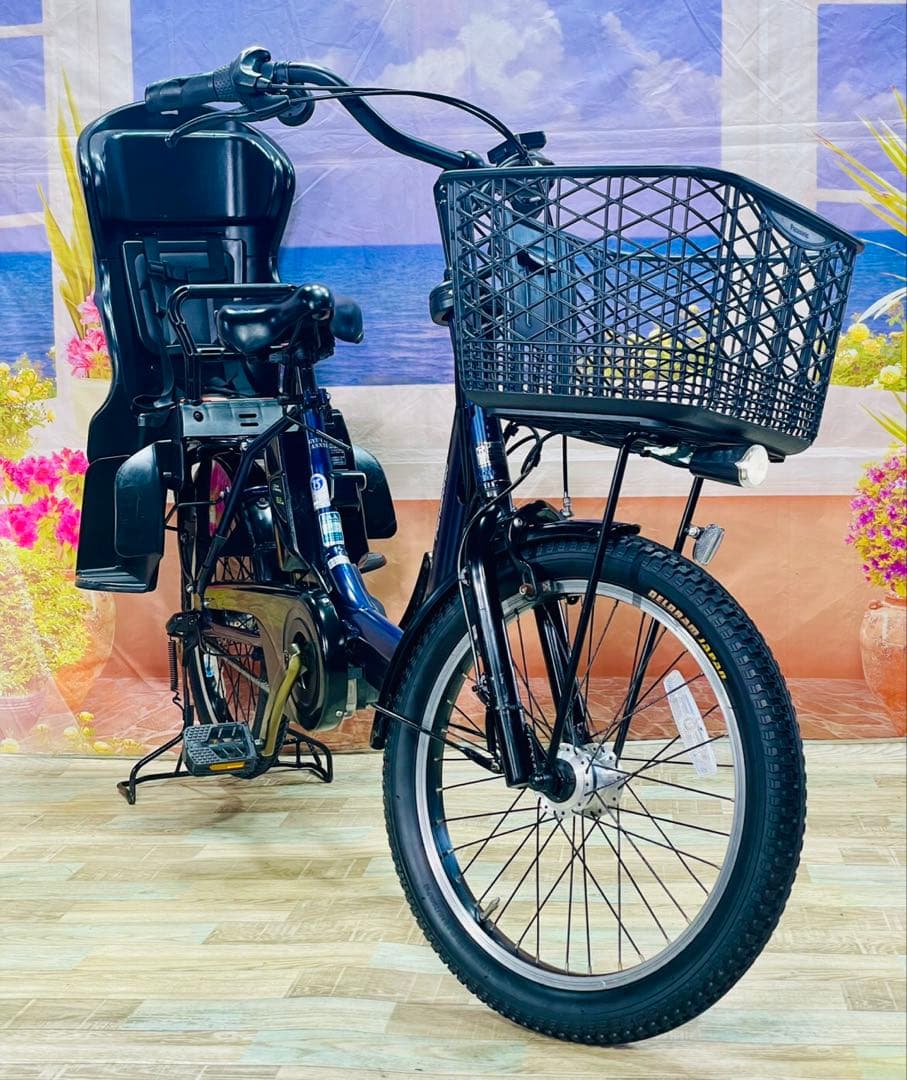 ギュットアニーズ⭐️13AH！パナソニック子供乗せ 電動アシスト自転車Y3528
