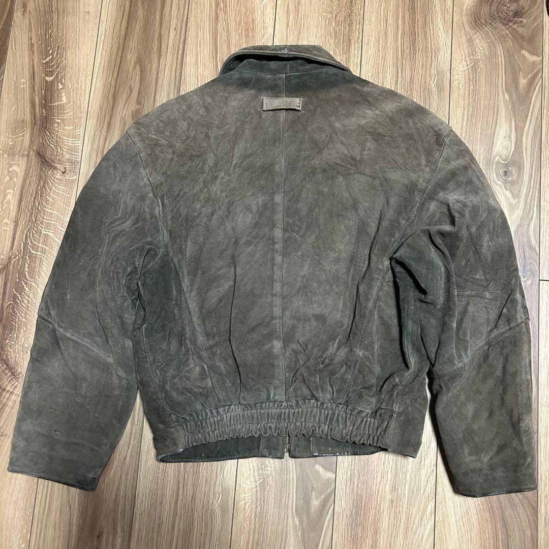 ヴィンテージ　レザージャケット　スエード