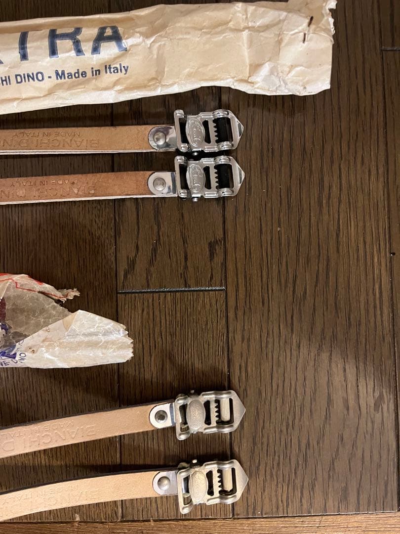 ALFREDO BINDA PEDALストラップ　新品2組