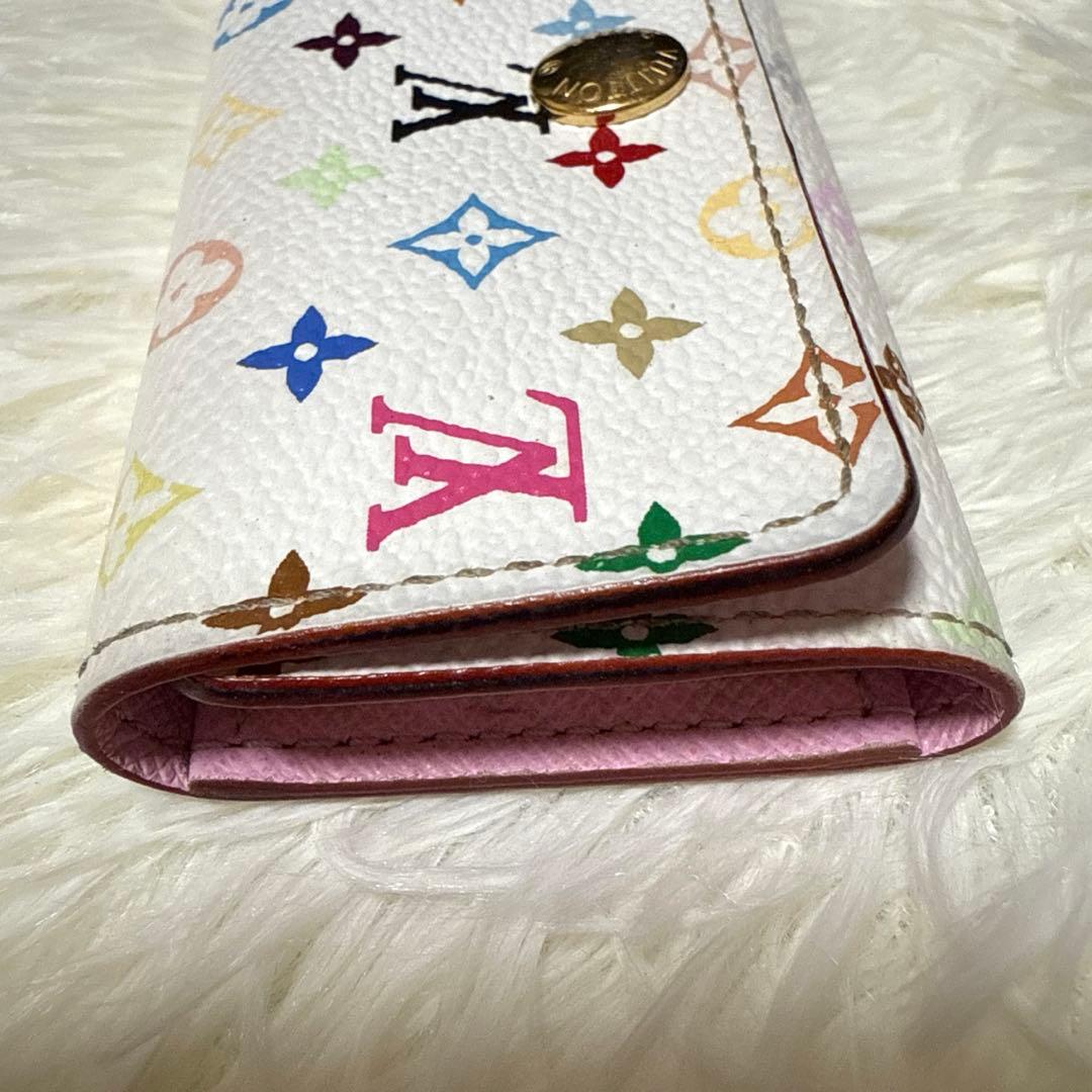 ルイヴィトン ミュルティクレ4 マルチカラー ブロン キーケース 4連