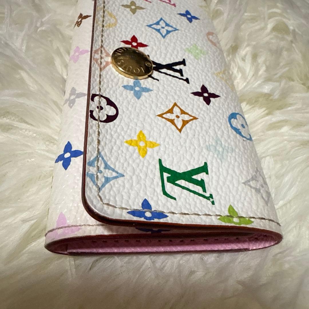 ルイヴィトン ミュルティクレ4 マルチカラー ブロン キーケース 4連