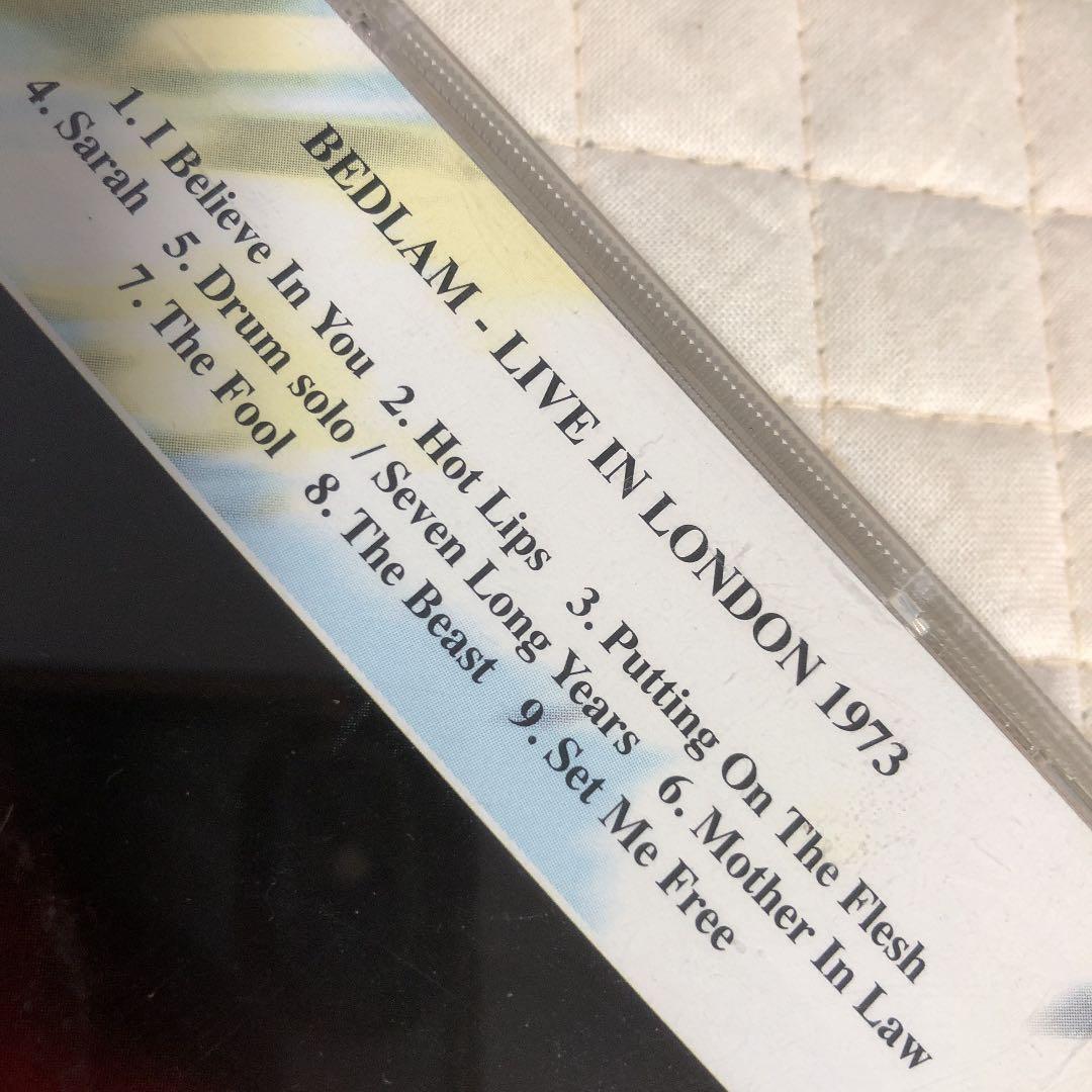 洋楽 BEDLAM/ LIVE IN LONDON 1973/ COZY POWELL