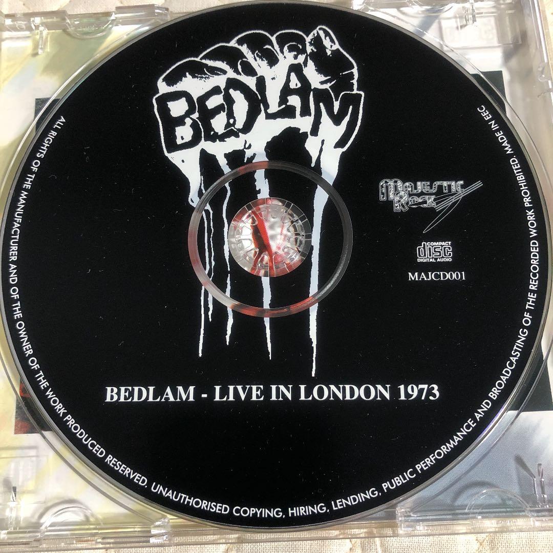 洋楽 BEDLAM/ LIVE IN LONDON 1973/ COZY POWELL