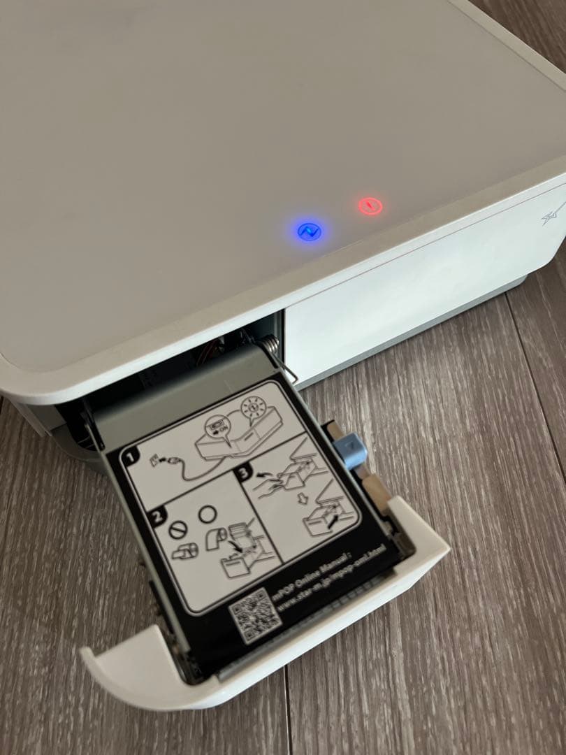 【値下げ】スター精密 mPOP レシートプリンター内蔵キャッシュドロアPOP10