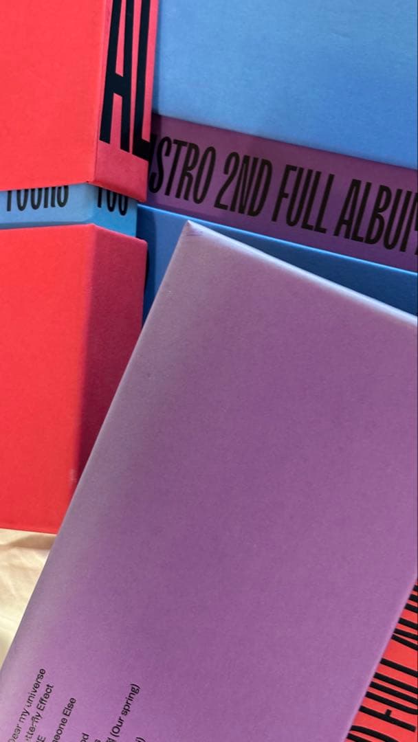 トレカおまけ一部特典付ASTROアルバムセットALLYOURS他