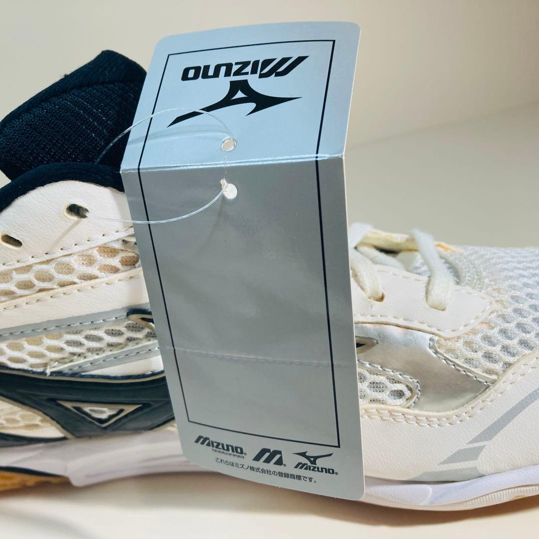 【未使用品】MIZUNOミズノ バレーボールシューズ ウェーブエリートジャパン3