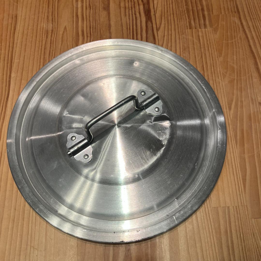 希少！イタリア軍（多分）　折りたたみ式　アルミフライパン　ふた付き