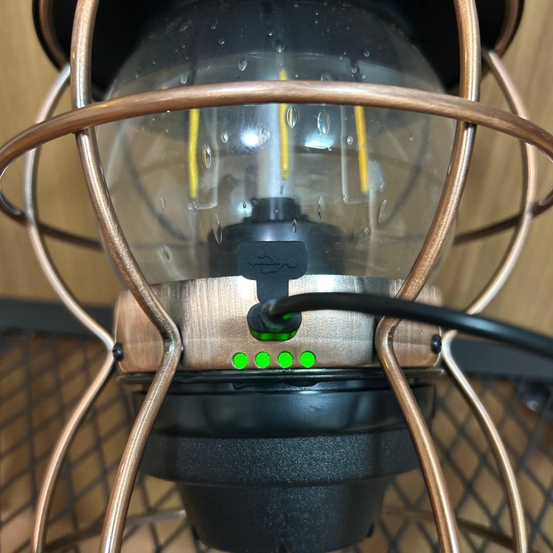 【箱有り】BAREBONES ベアボーンズ ランタン レイルロードLED