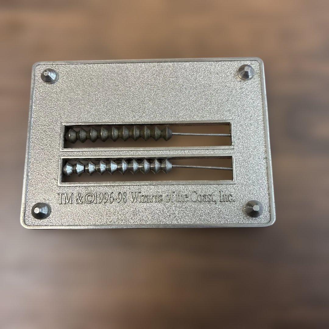 MTG ライフカウンター そろばん型（初期版・BLACK）