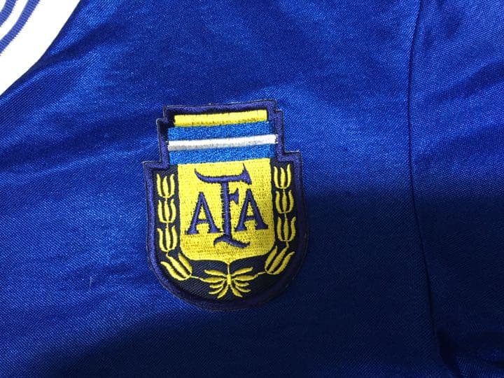 アディダス社製1990年イタリアワールドカップアルゼンチン代表 アウェーモデル